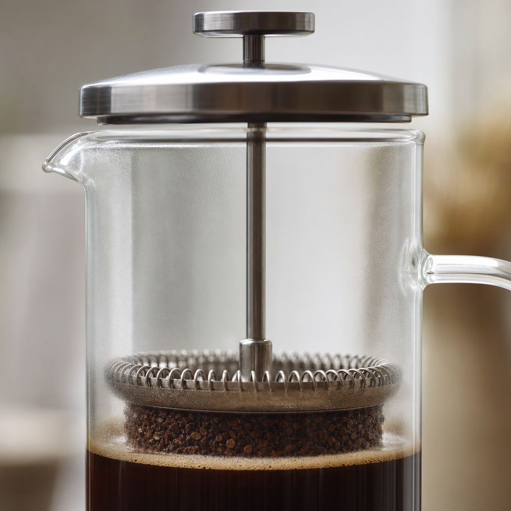 French press příprava kávy - Jednoduchá, rychlá a výborná arabika