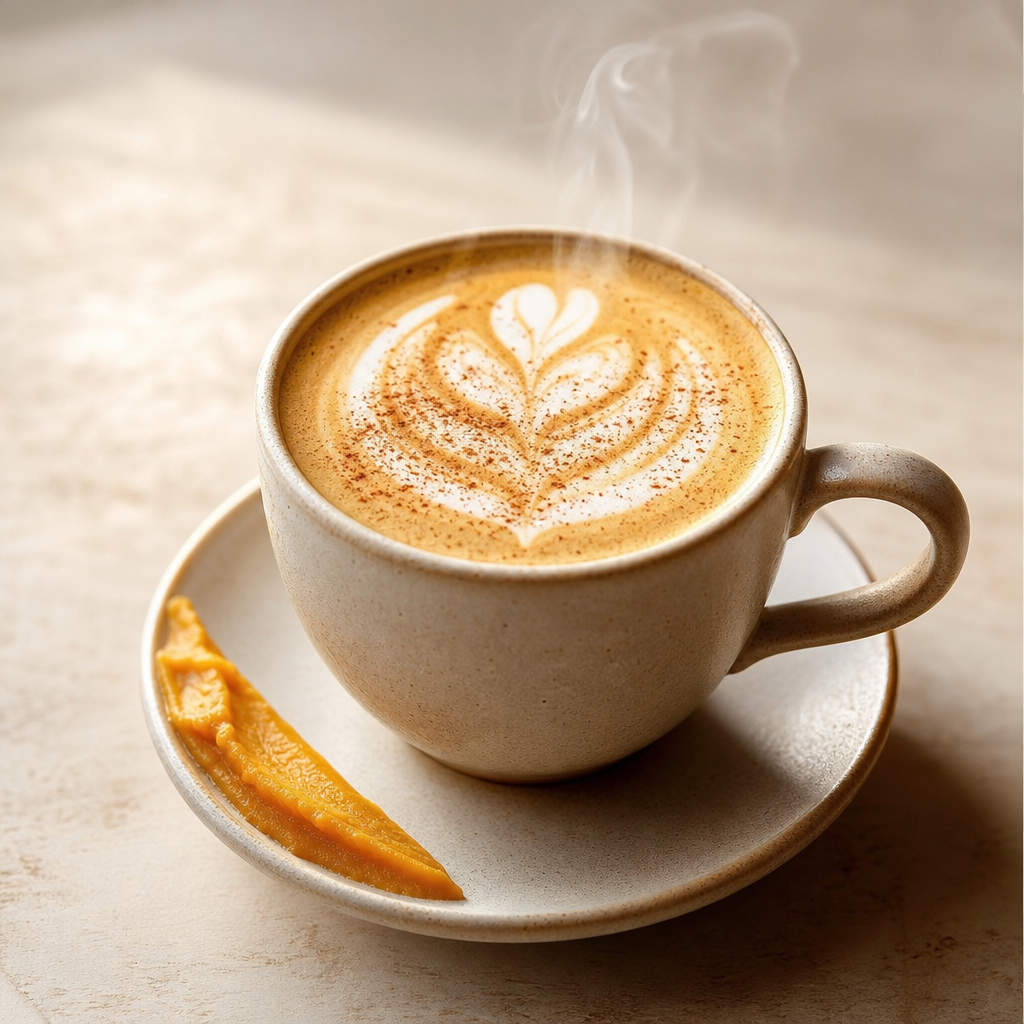 Dýňové latté. Podzimní klasika i u vás doma