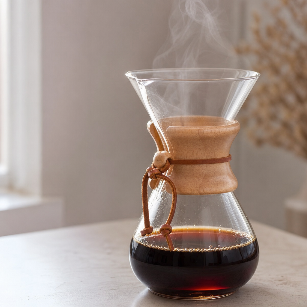 Chemex: Co je zač tahle podivná baňka?