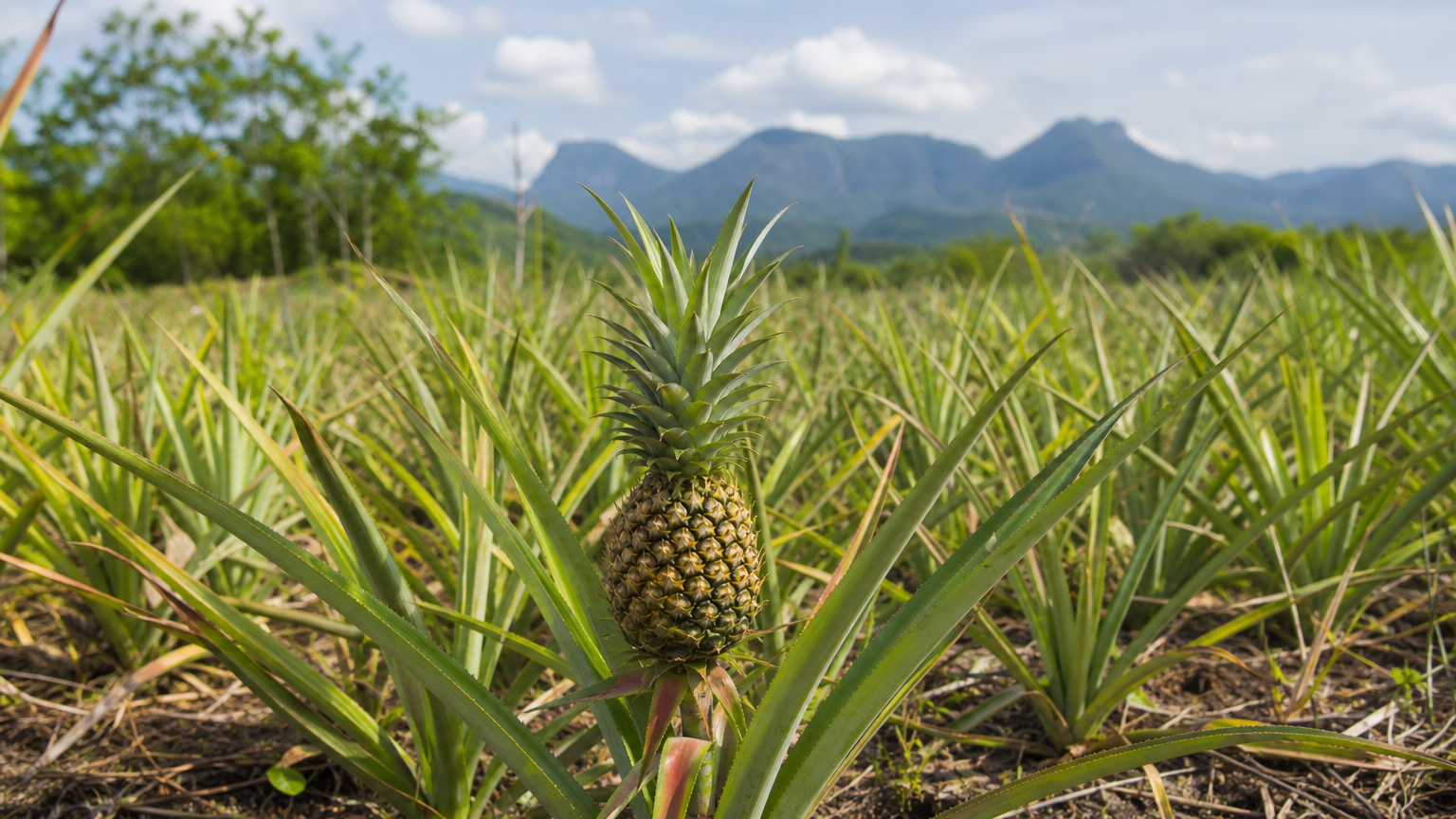 Ananas — rostlina v přírodě