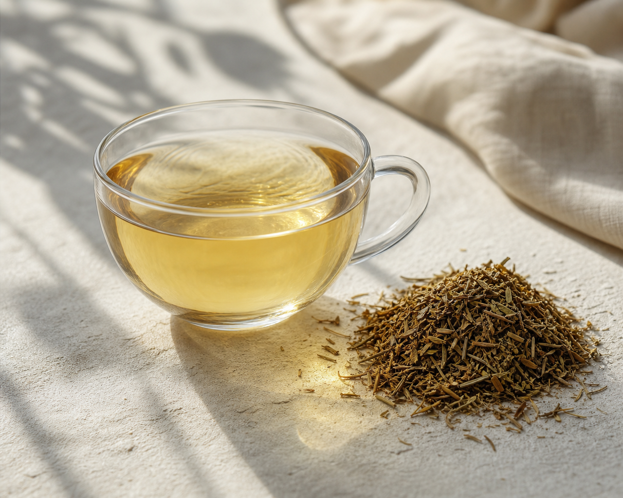 Honeybush zelený — připravený nálev