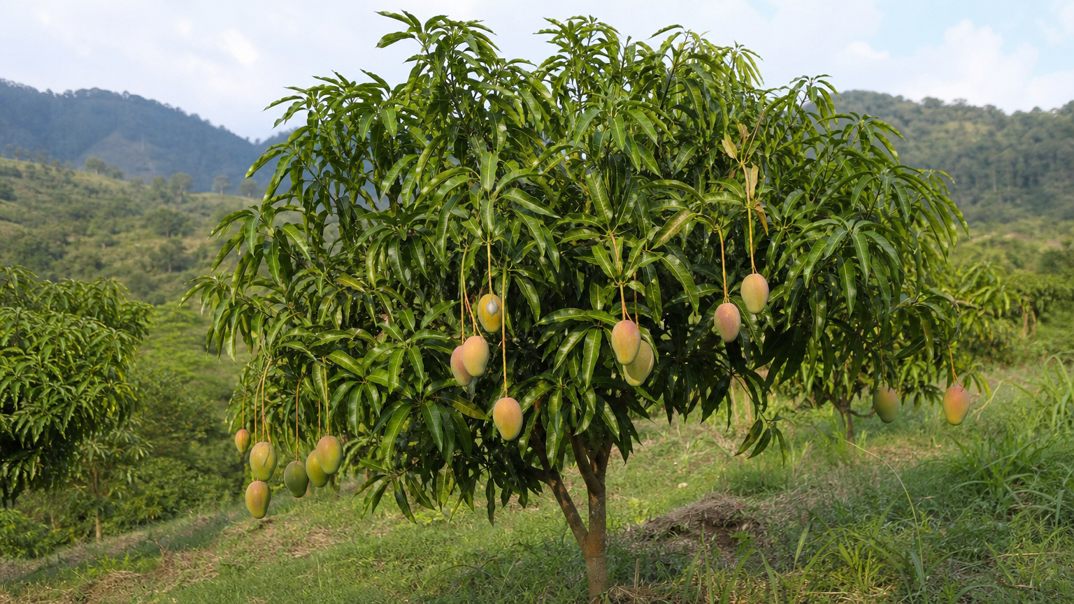 Mango — rostlina v přírodě