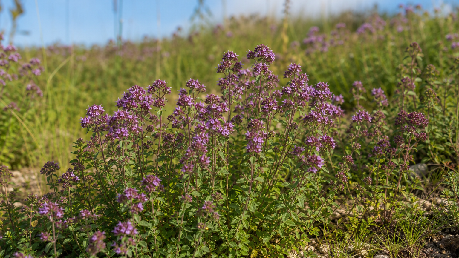Oregano — rostlina v přírodě