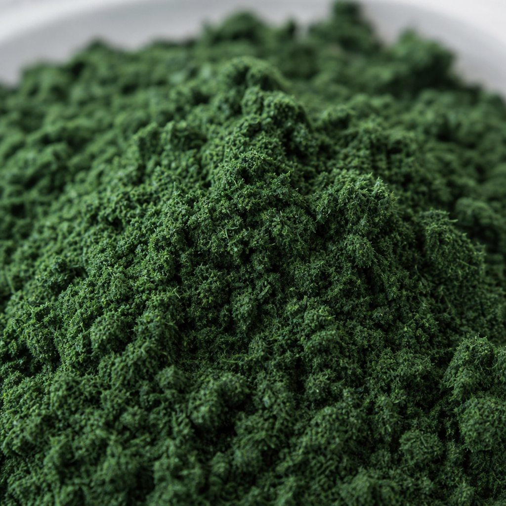 Spirulina — poznávací znaky