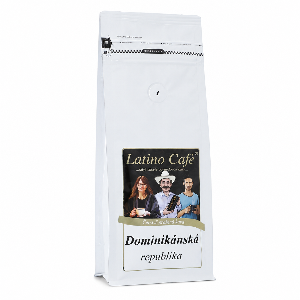 Latino Café – Káva Dominikánská republika, 100% Arabica