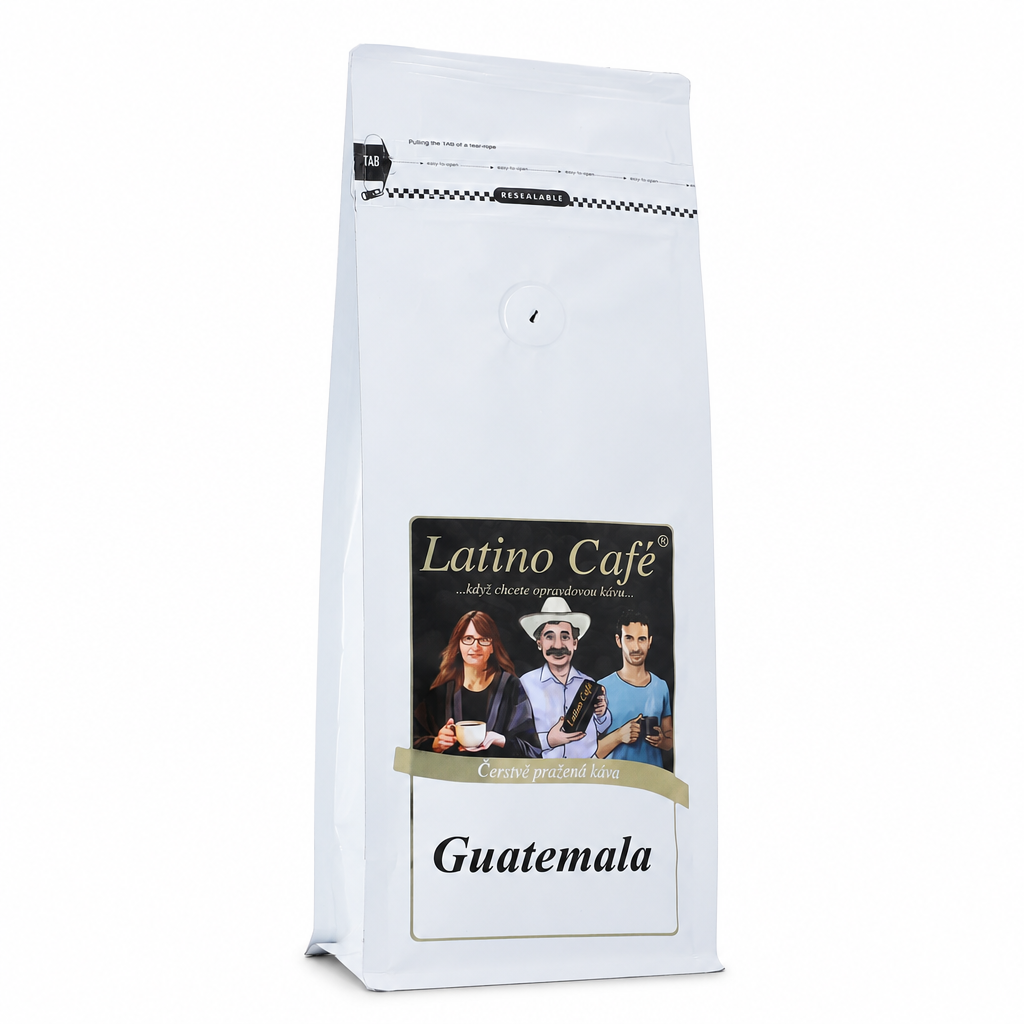 Latino Café – Káva Guatemala, 100% Arabica