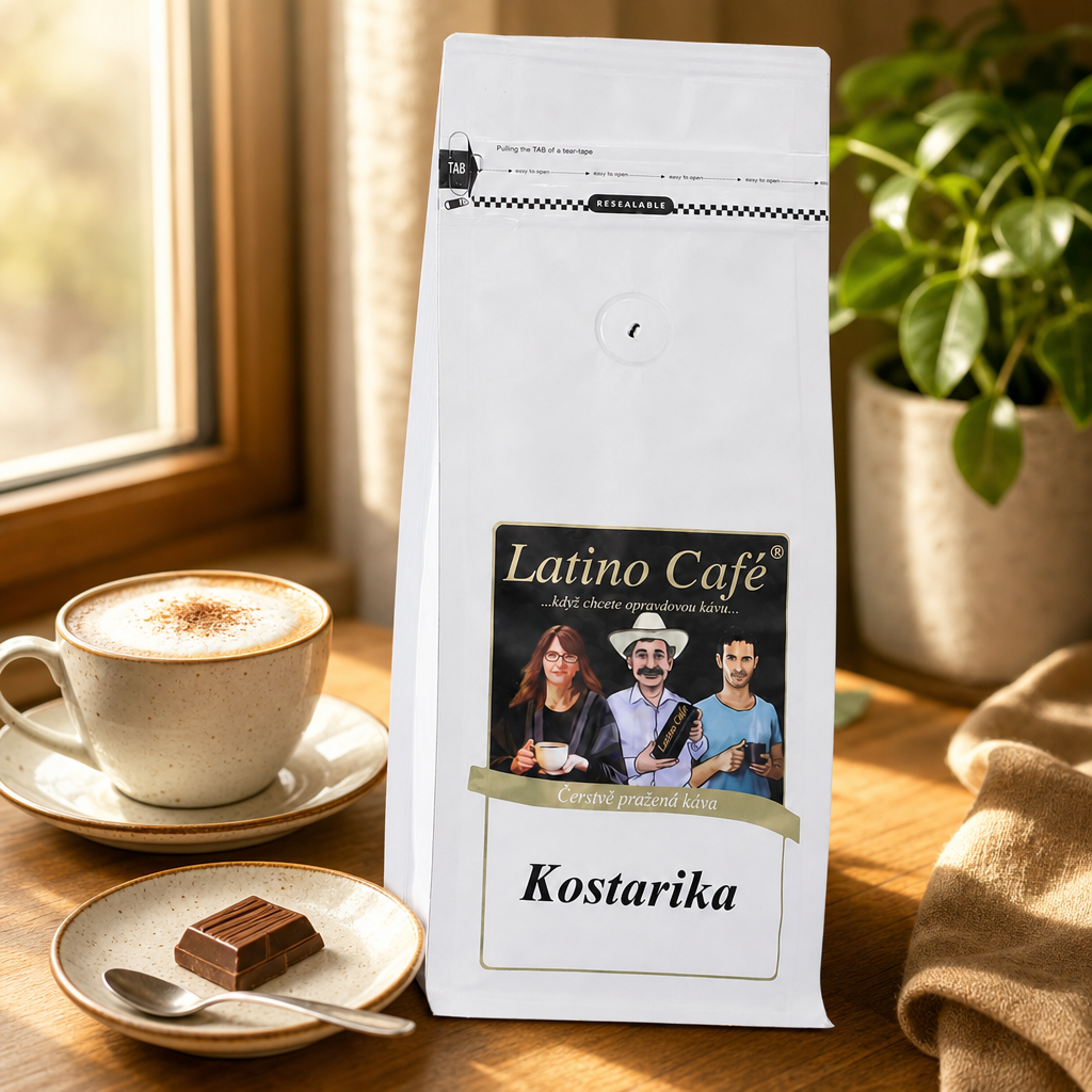 Latino Café – Káva Kostarika, 100% Arabica