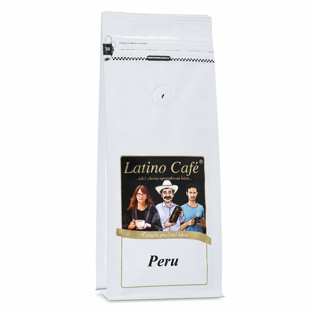 Latino Café – Káva Peru, 100% Arabica