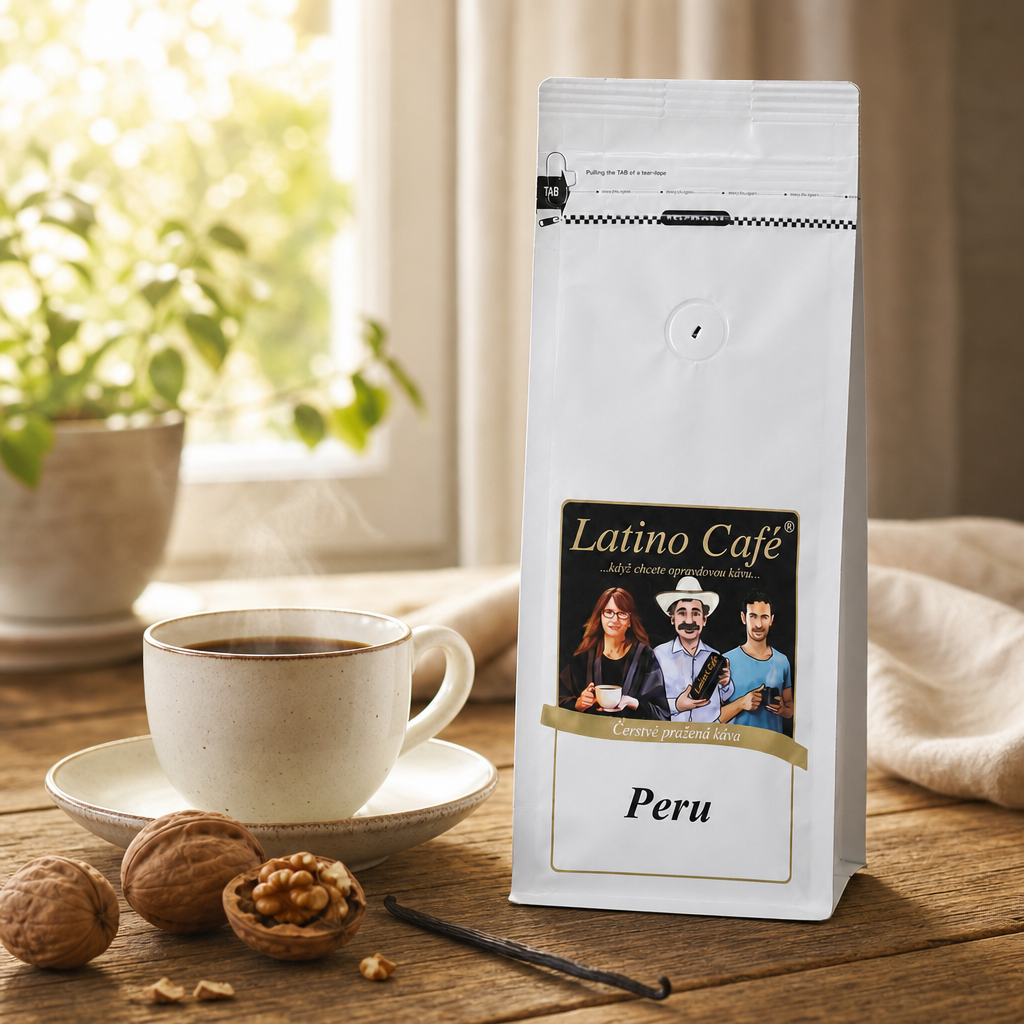 Latino Café – Káva Peru, 100% Arabica