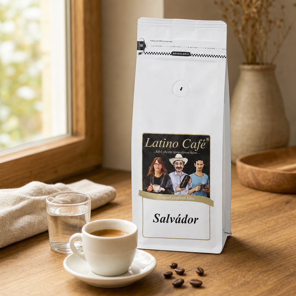 Latino Café – Káva Salvádor, 100% Arabica
