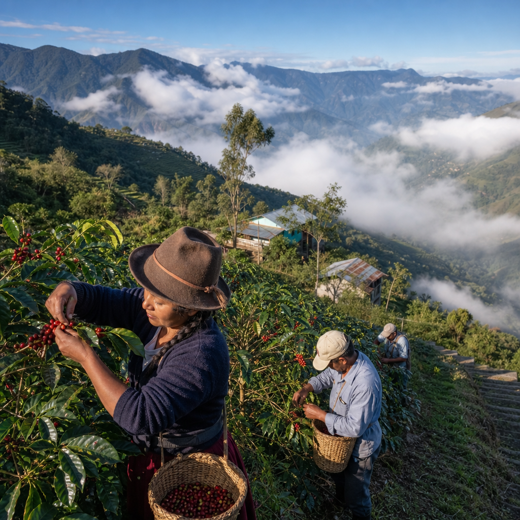 Mletá káva Bolívie v dóze – 100% Arabica
