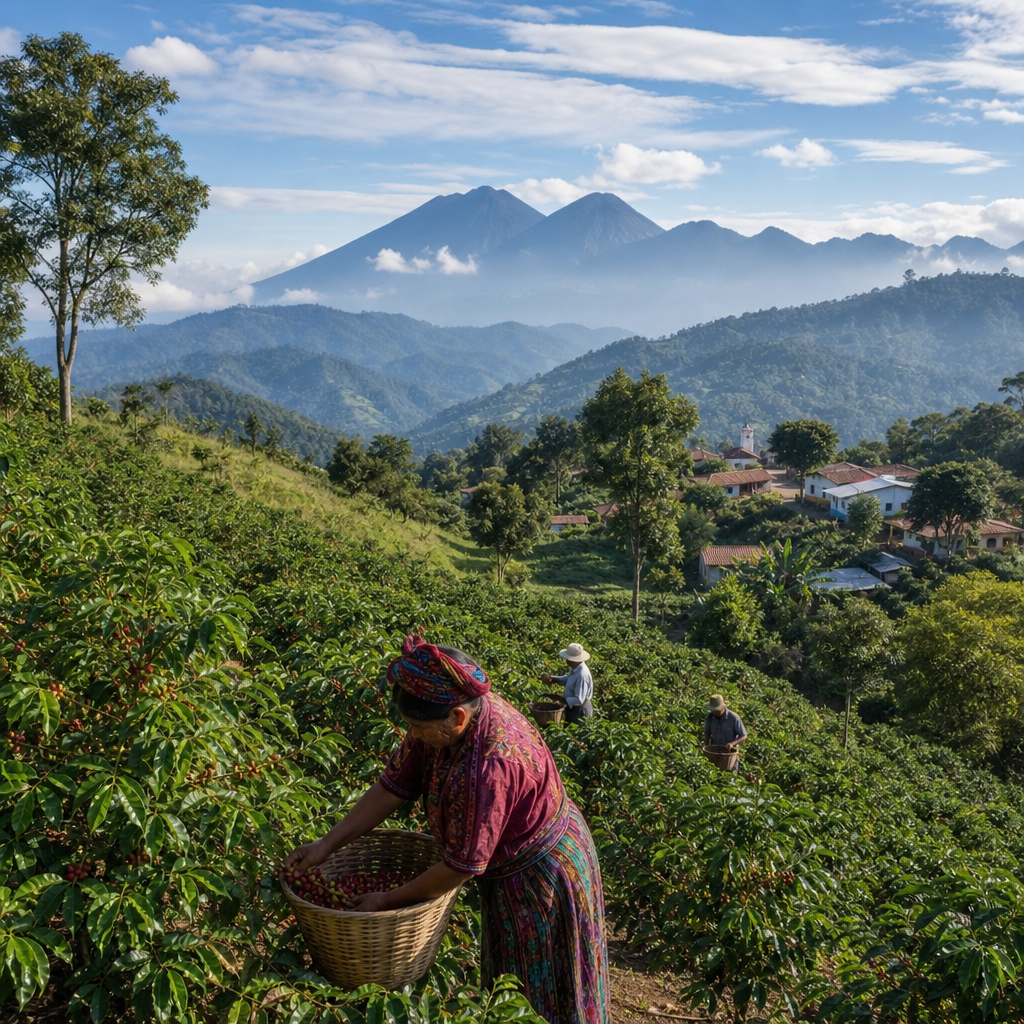 Mletá káva Guatemala v dóze