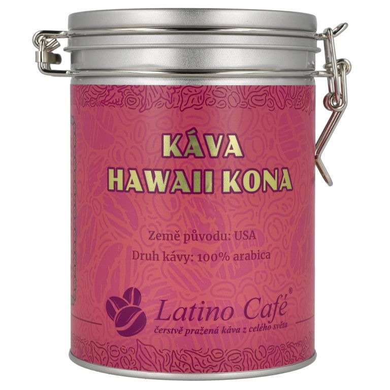 Mletá káva Hawaii Kona v luxusní dóze 200 g ℮