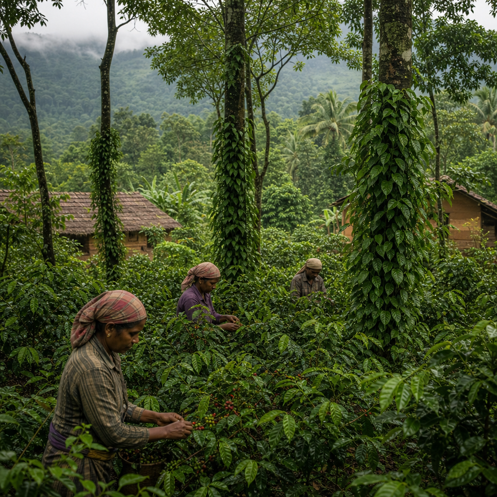 Mletá káva India Planta v dóze