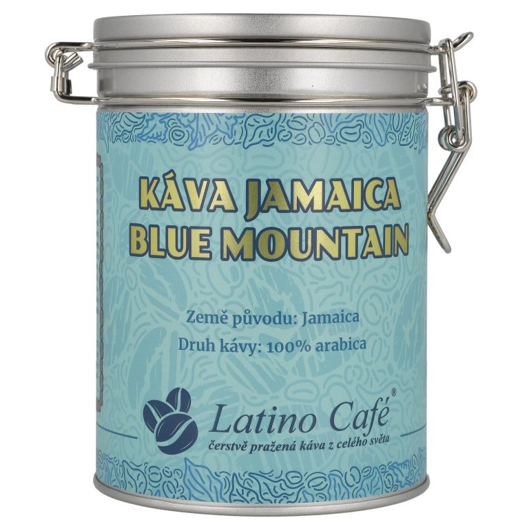 Mletá káva Jamaica Blue Mountain v luxusní dóze 200 g ℮