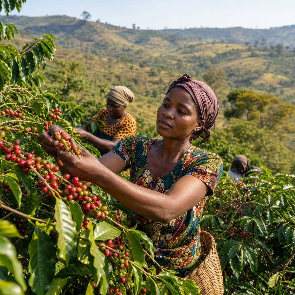 Mletá káva Zambie v dárkové dóze 100% Arabica