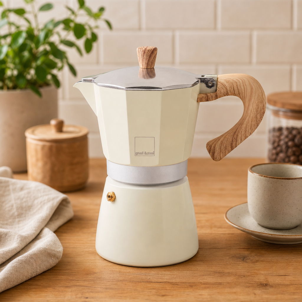 Moka konvice Venezia krémová – 6 šálků (400 ml)
