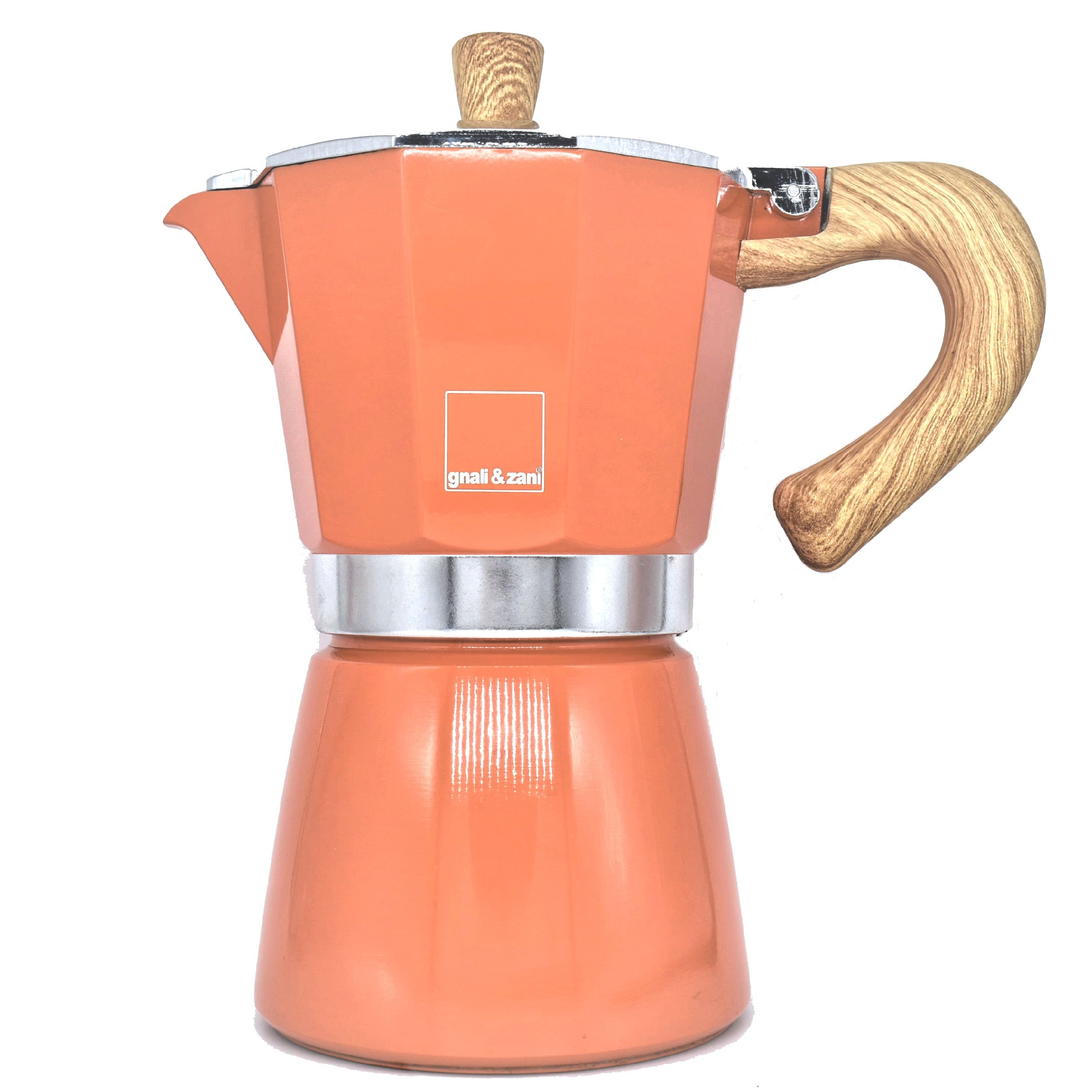 Moka konvice Venezia oranžová – 6 šálků (400 ml)
