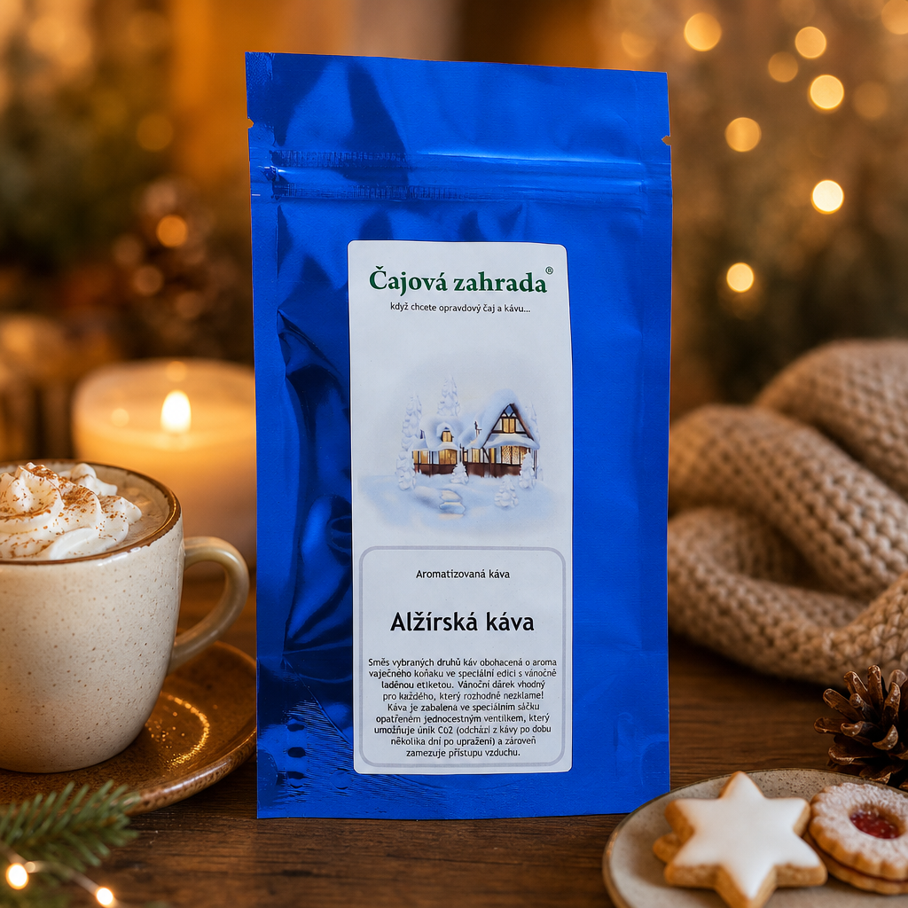 Vánoční Alžírská káva – aromatizovaná specialita
