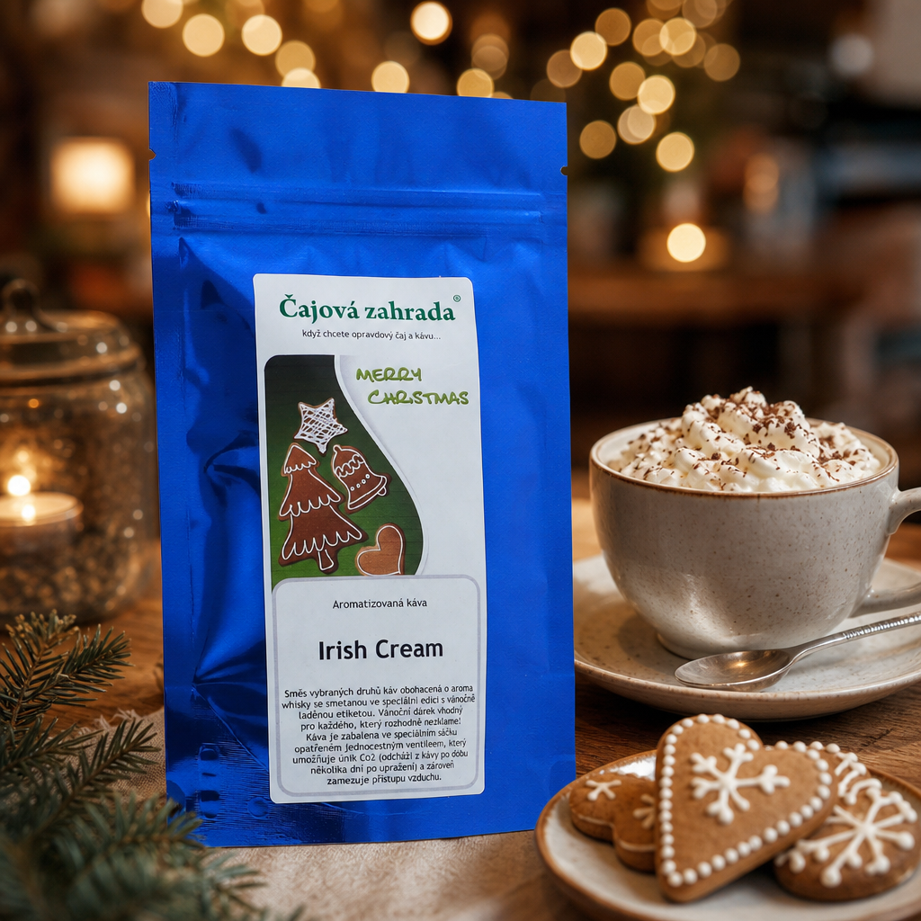Vánoční káva Irish Cream (aromatizovaná)