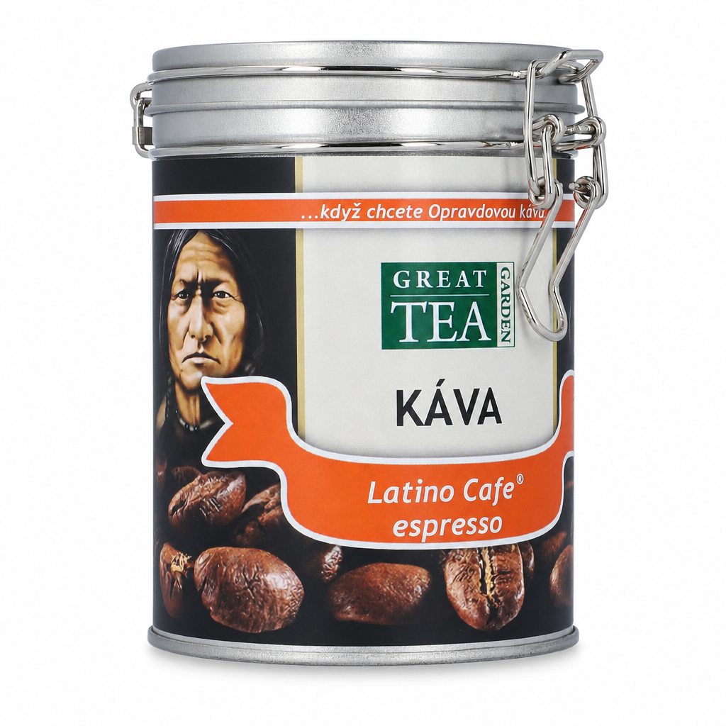 Zrnková káva Latino Café ® Espresso v dóze 200 g ℮