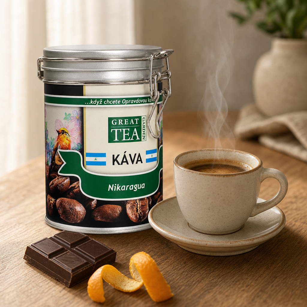 Zrnková káva Nikaragua v dóze 200 g ℮