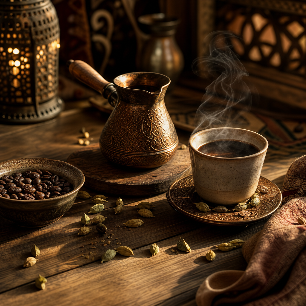 Arabská káva – aromatizovaná zrnková Latino Café