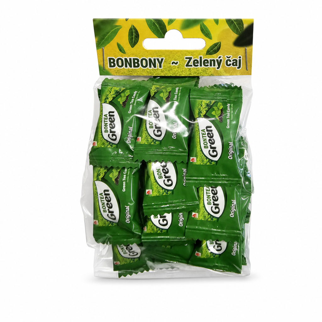 Bonbony Zelený čaj s citronovou náplní