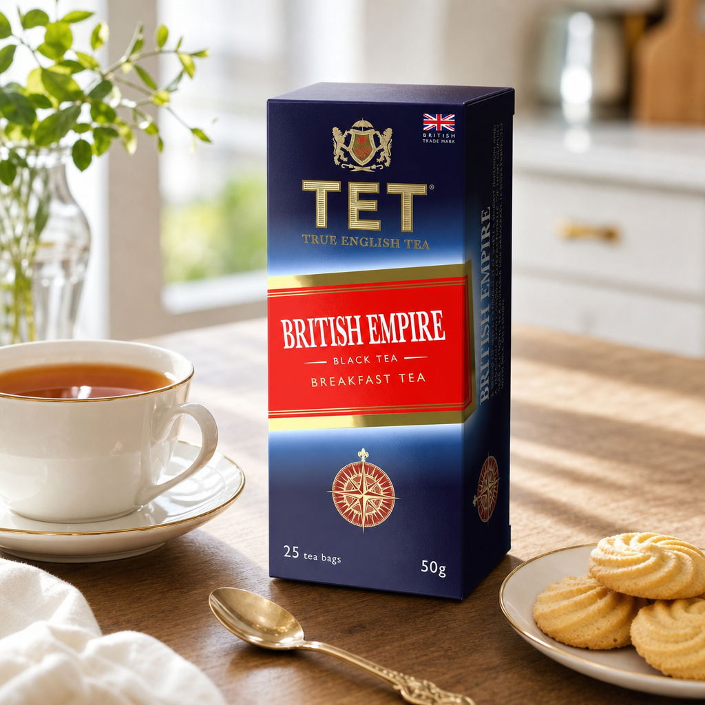 British Empire – černý čaj v 25 sáčcích (TET Tea)