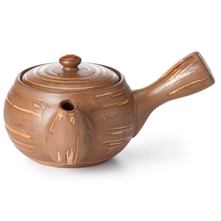 Čajová konvice Kyusu Yun 250 ml z kameniny se sítkem