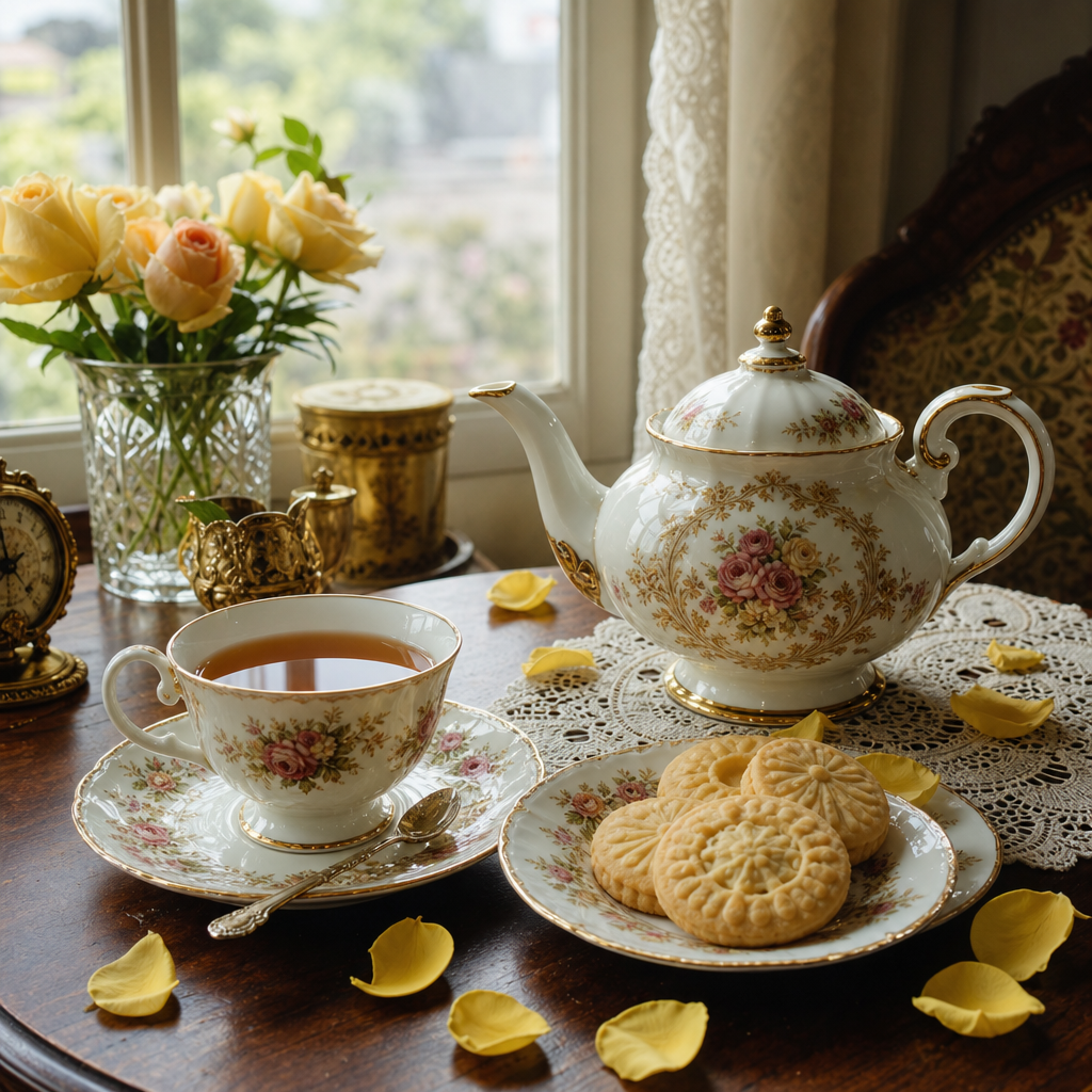 Earl Grey English Rose – černý ochucený čaj