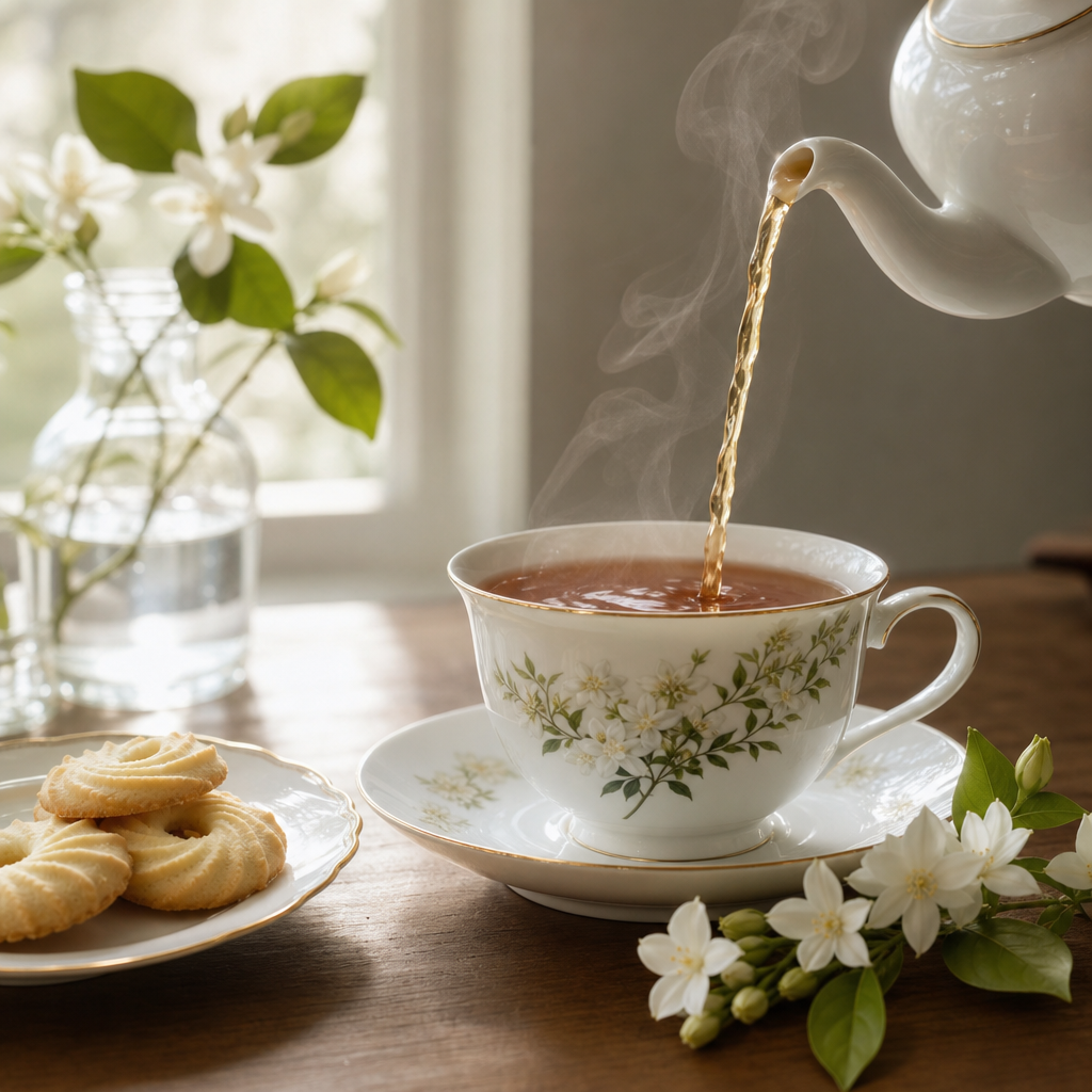 Earl Grey s květy – černý ochucený čaj