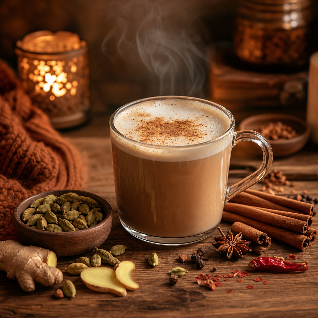 Chai Latte Masaala BIO – kořeněné instantní latté