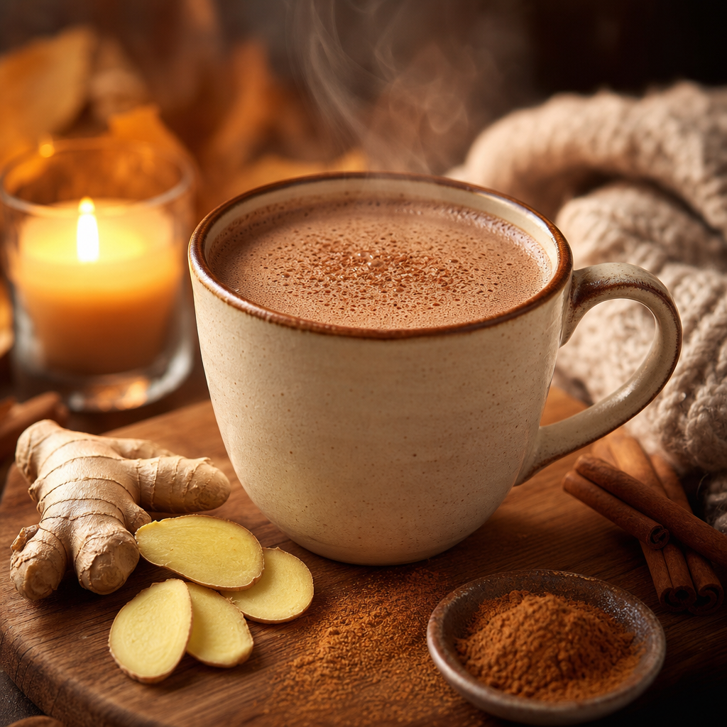 Chai Latte Oriental Ginger BIO – horká čokoláda se zázvorem