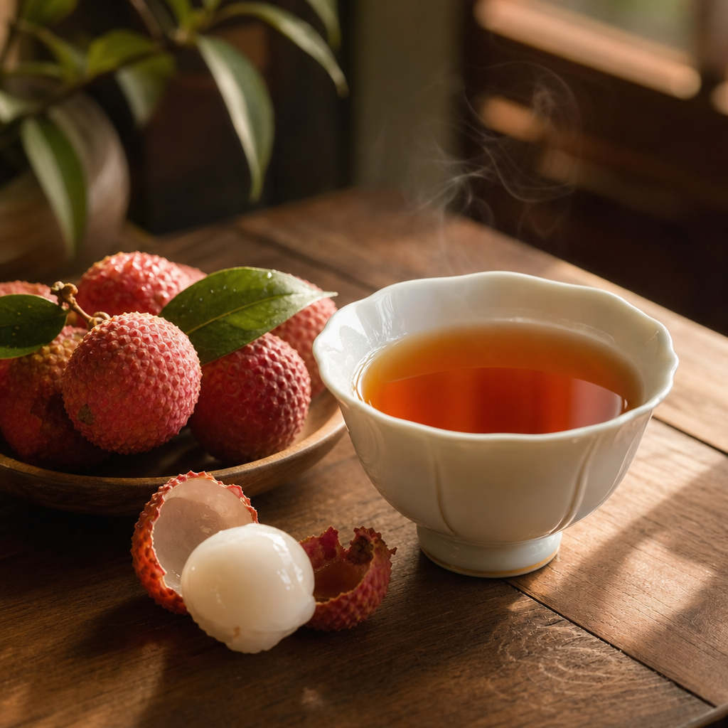 China Lychee Tea – černý ochucený čaj s vůní liči