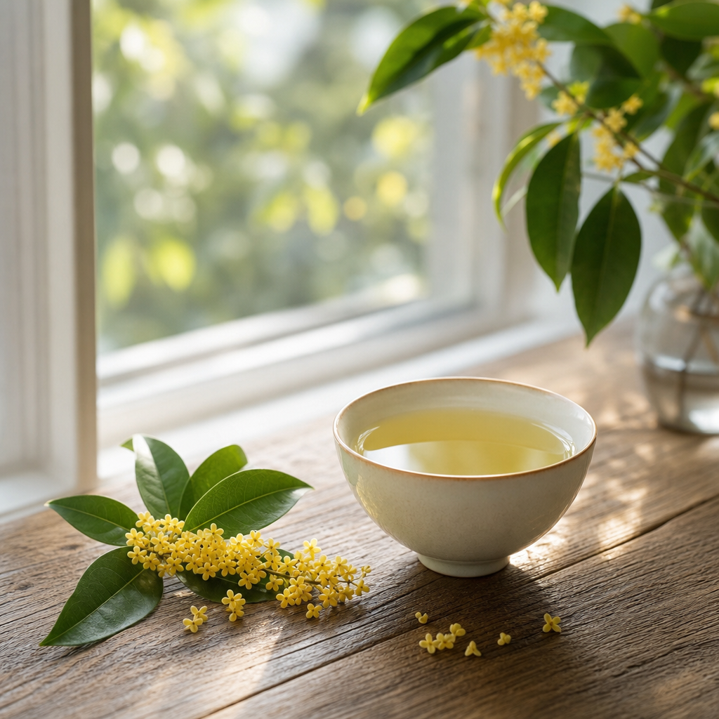 China Sweet Osmanthus Green Pekoe 50 g – zelený čaj