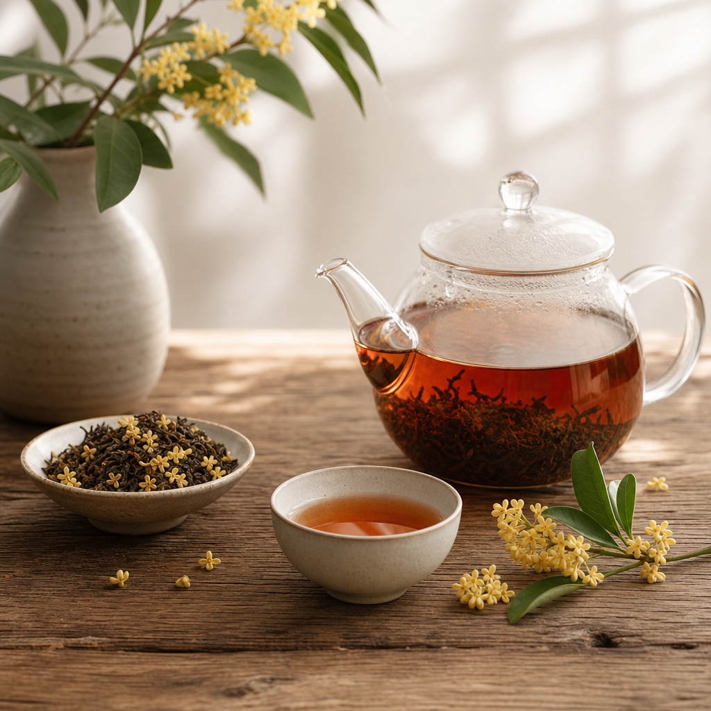 China Sweet Osmanthus – černý čaj s květy osmanthu 50 g