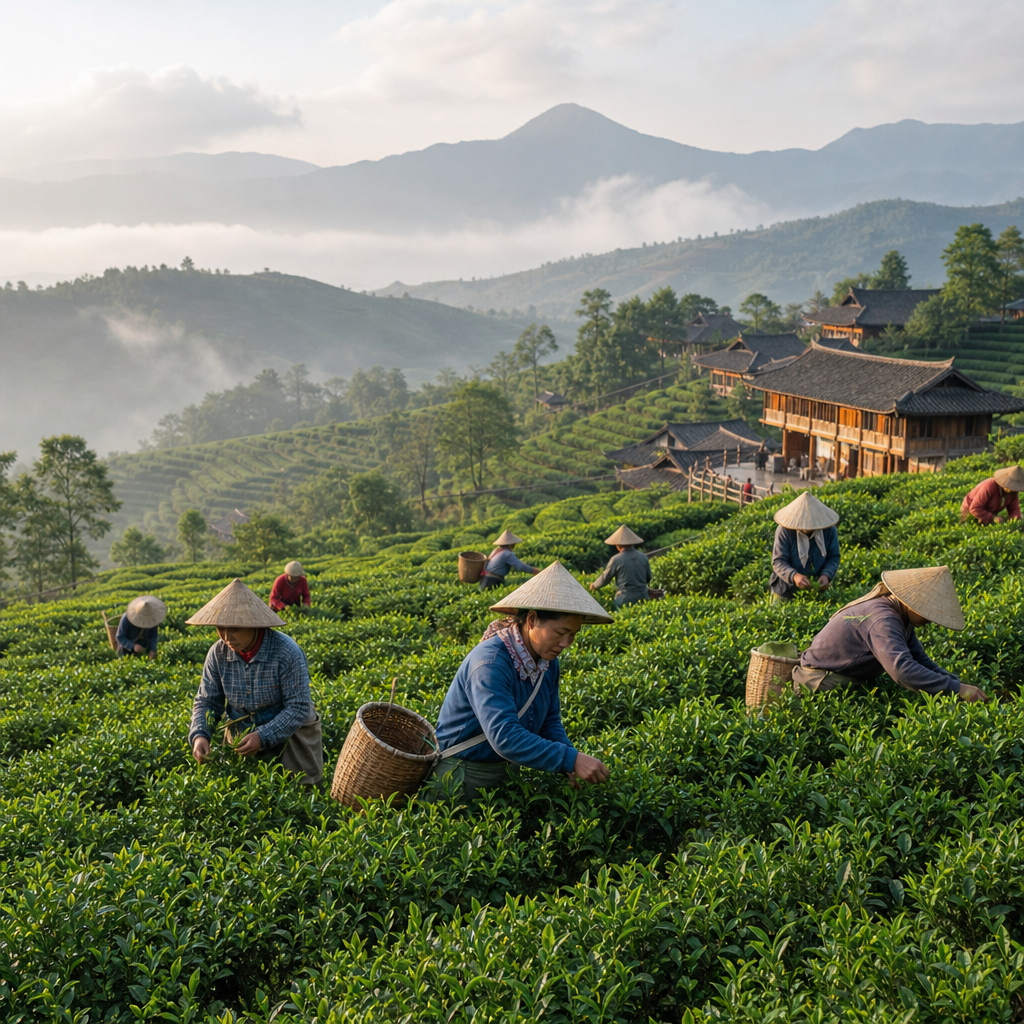 China Yunnan Green – čínský zelený čaj ze Yunnanu