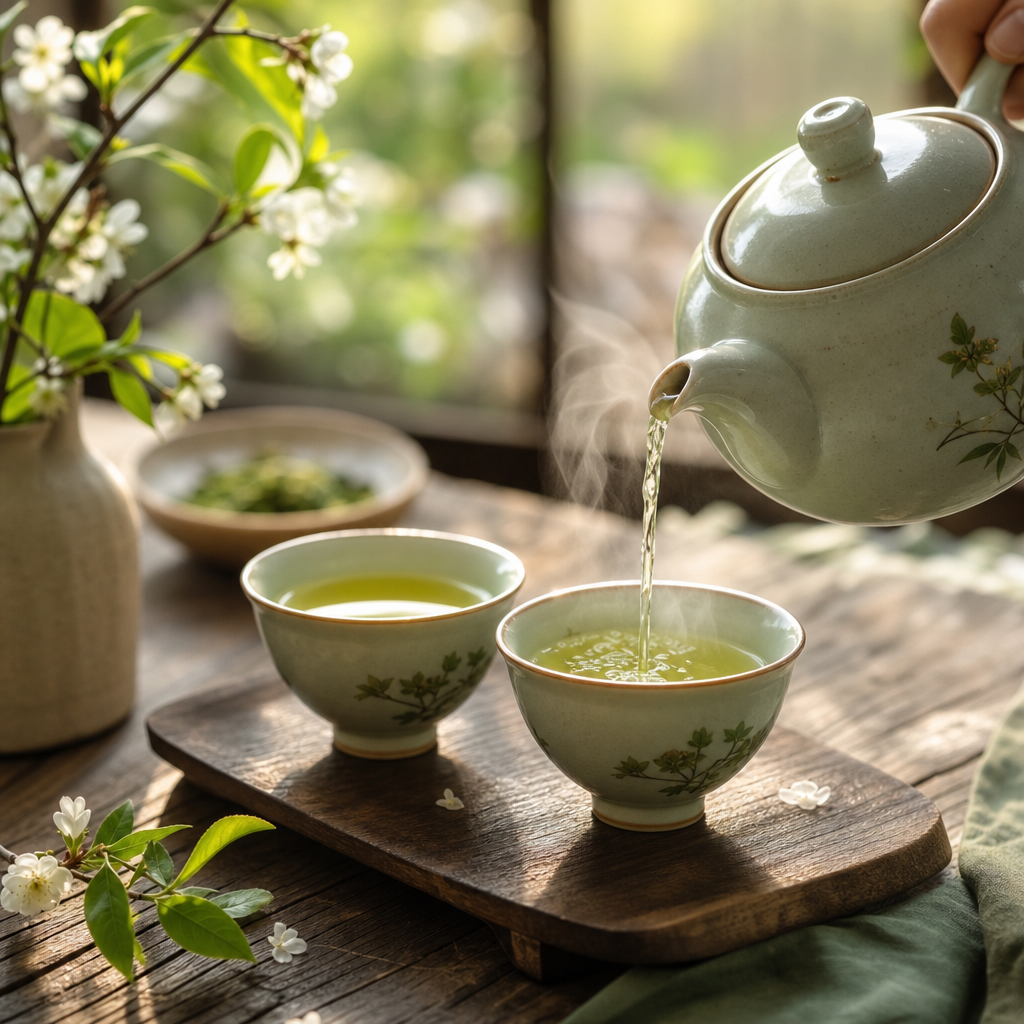 Irán Green Lahijan FBOP – íránský zelený čaj
