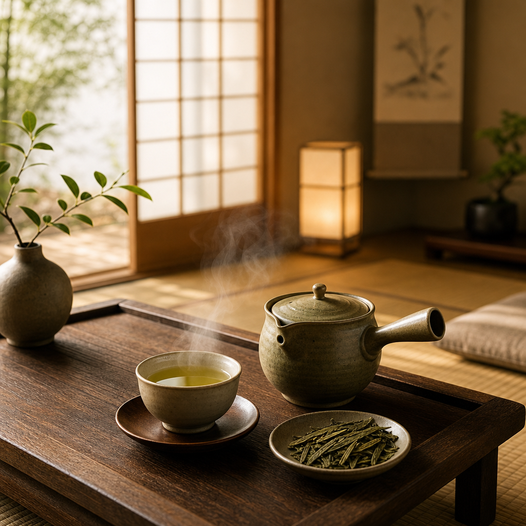 Japan Bancha Sachi v dóze – zelený čaj 70 g ℮