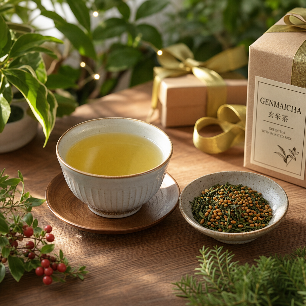 Japan Genmaicha Misaki v dóze – zelený čaj 70 g ℮