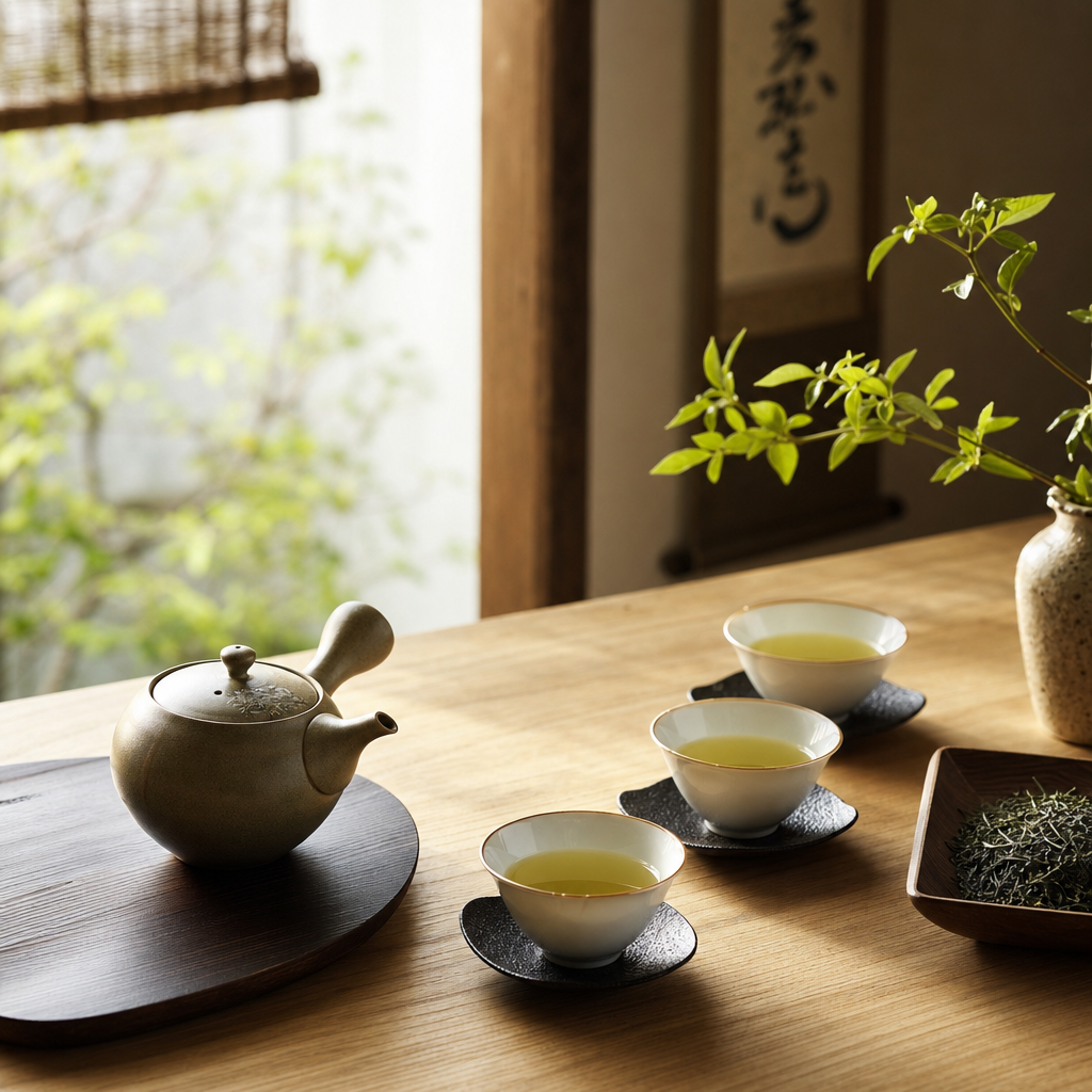 Japan Makinohara – směs japonských zelených čajů Sencha