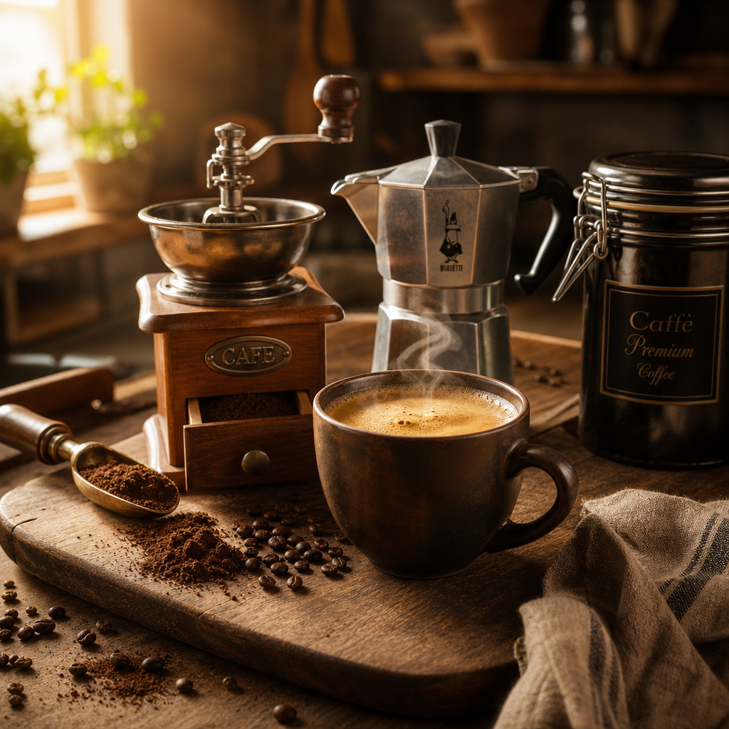 Káva Brazílie Santos v dóze – 100% arabica Latino Café