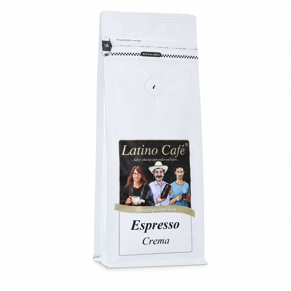 Espresso Latino Café ® – čerstvě pražená 100% arabica