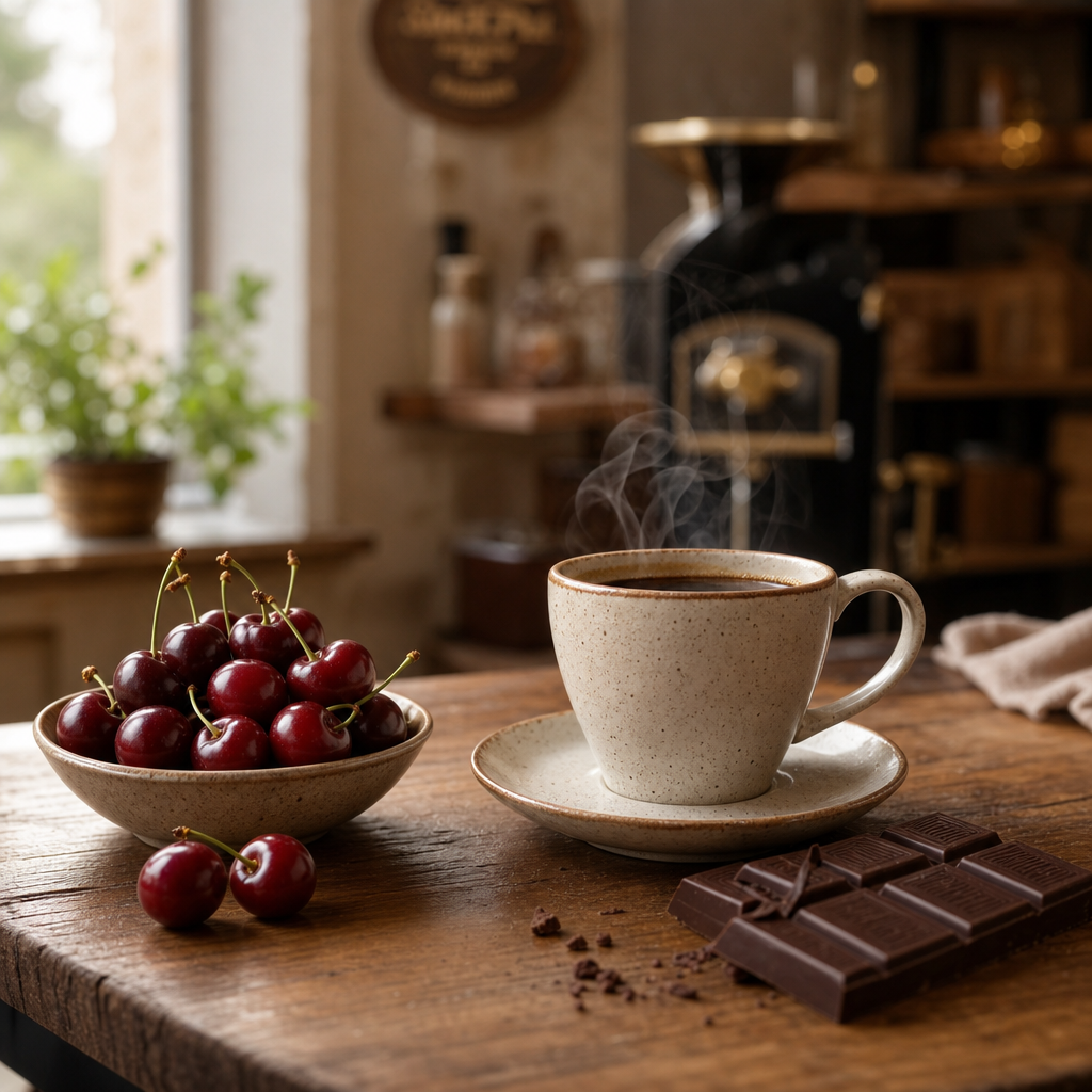 Káva Cherry – aromatizovaná zrnková Latino Café