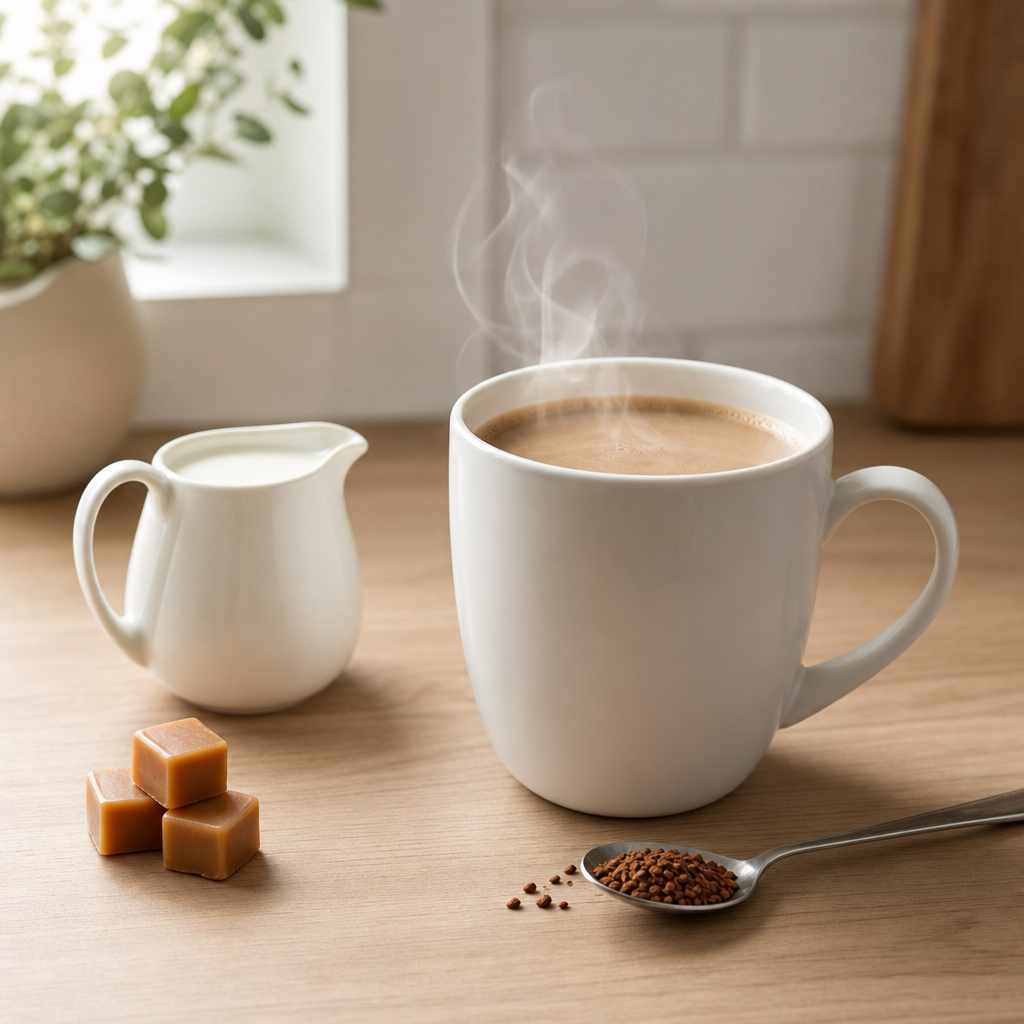 Latino Café ® Instant GOLD Karamel – rozpustná káva