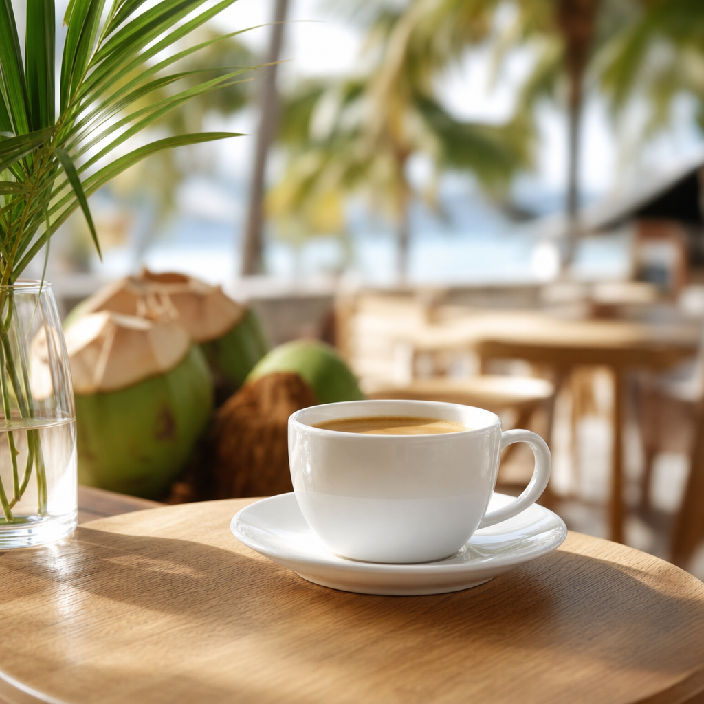Káva Malibu – aromatizovaná zrnková Latino Café