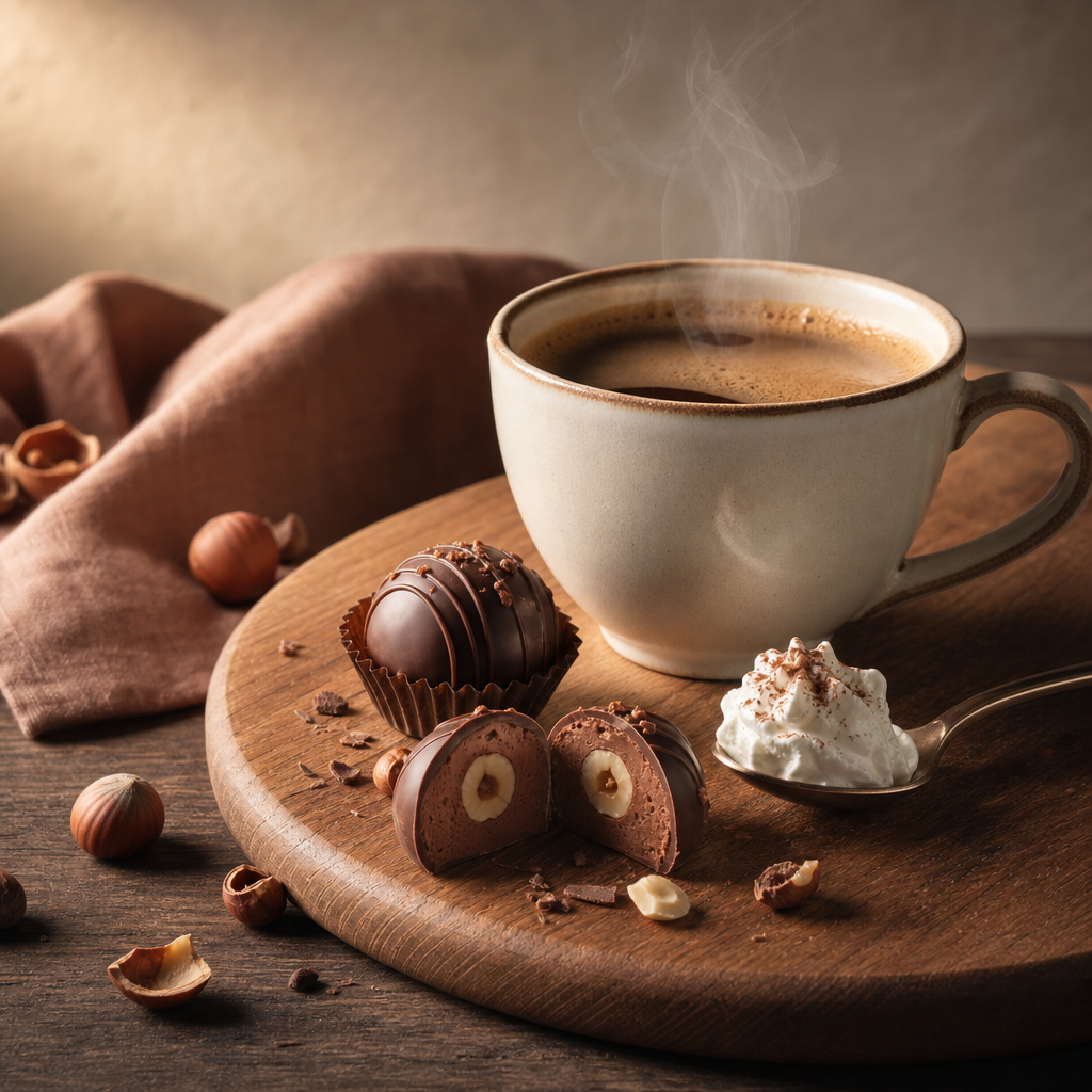 Káva Pralinky – aromatizovaná zrnková Latino Café