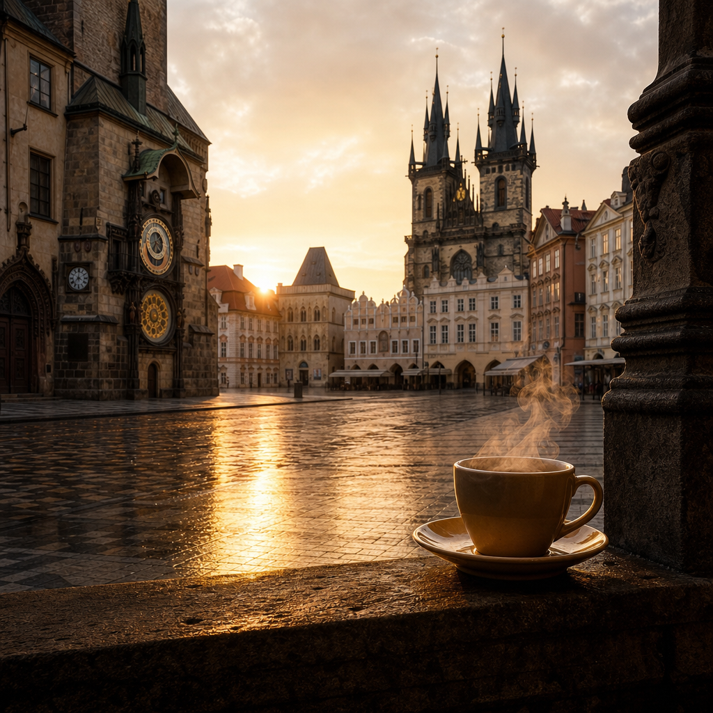 Káva u Orloje – čerstvě pražená 100% arabica