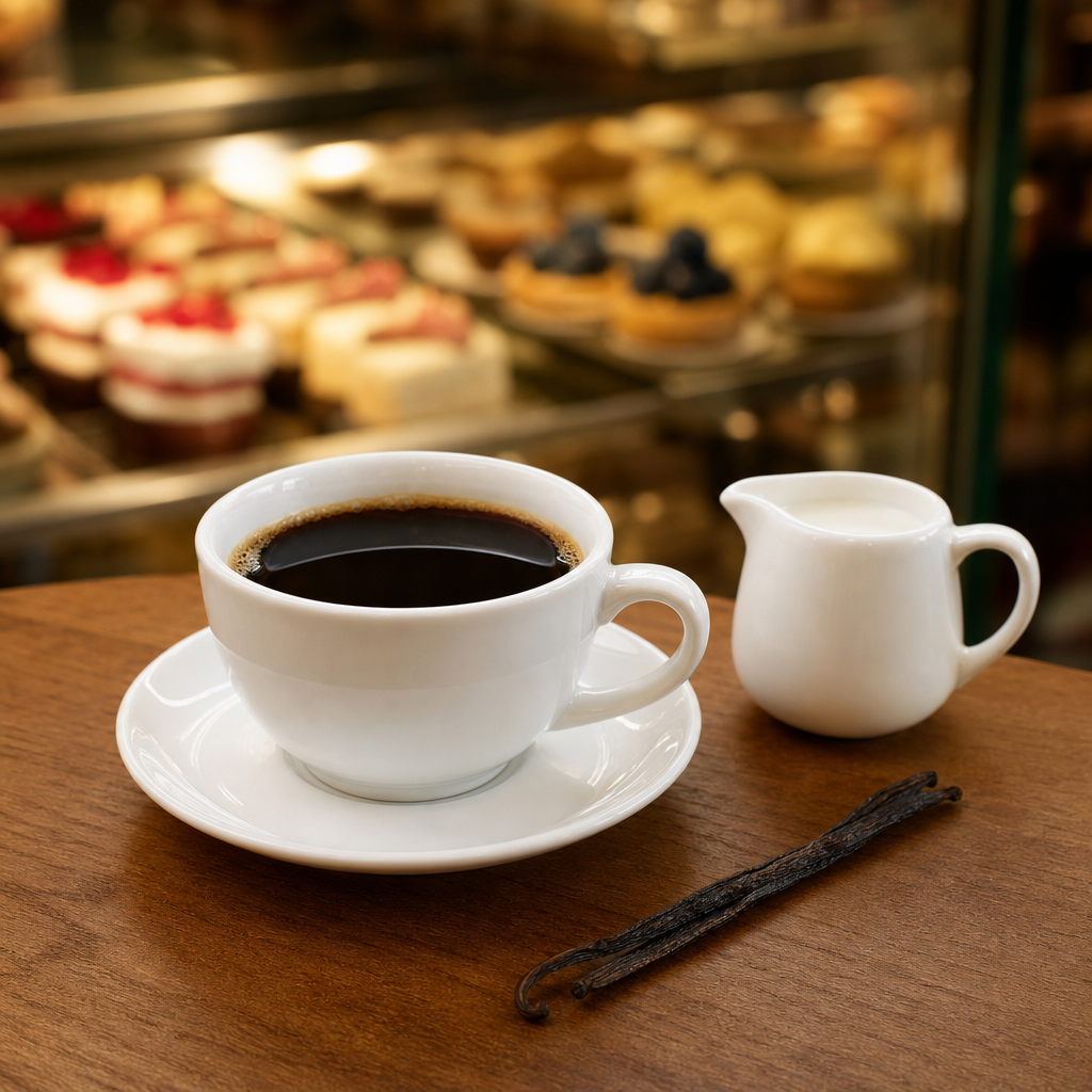 Káva Vanilka – aromatizovaná zrnková Latino Café